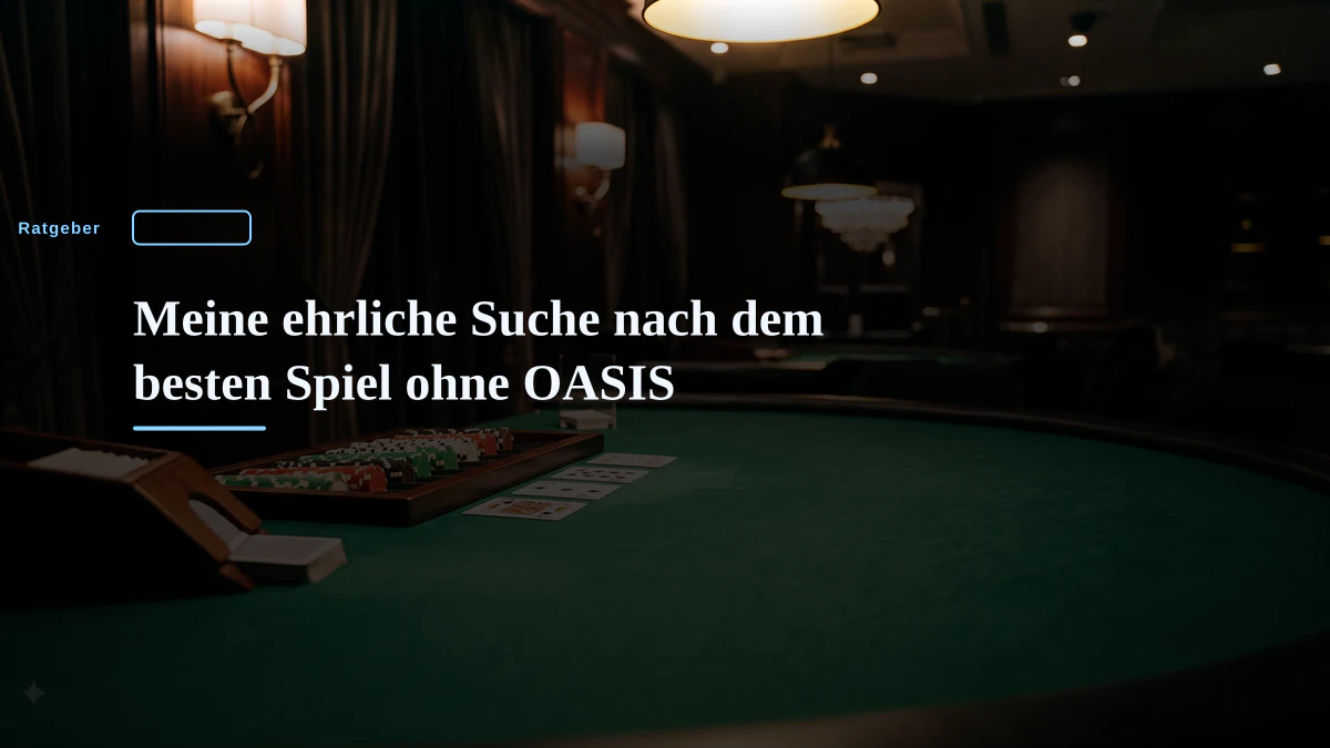 Meine ehrliche Suche nach dem besten Spiel ohne OASIS
