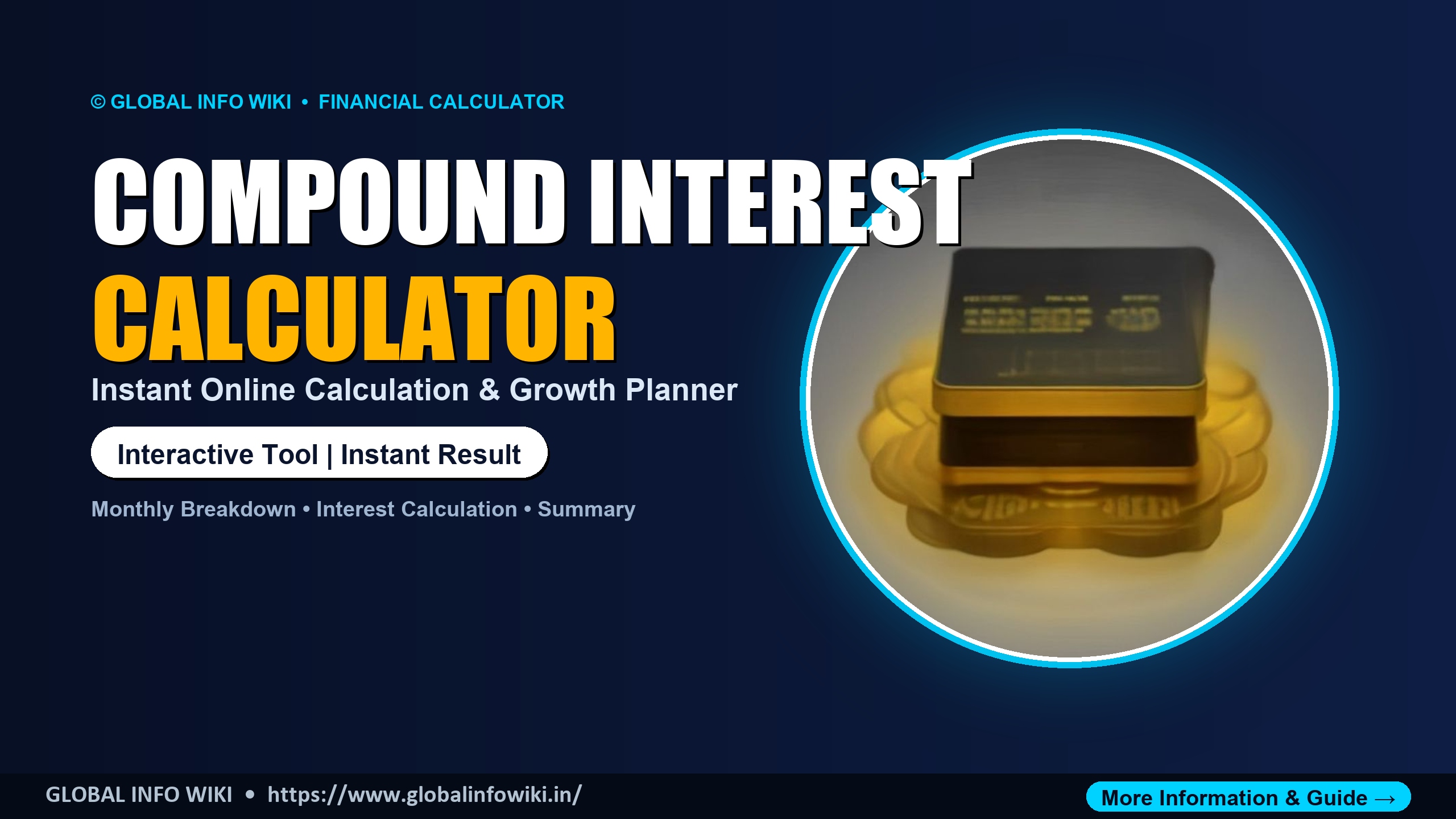 Compound Interest Calculator India — Calculate Compound Interest on Savings & Mutual Funds Compound Interest Calculator India — Calculate Compound Interest on Savings & Mutual Funds