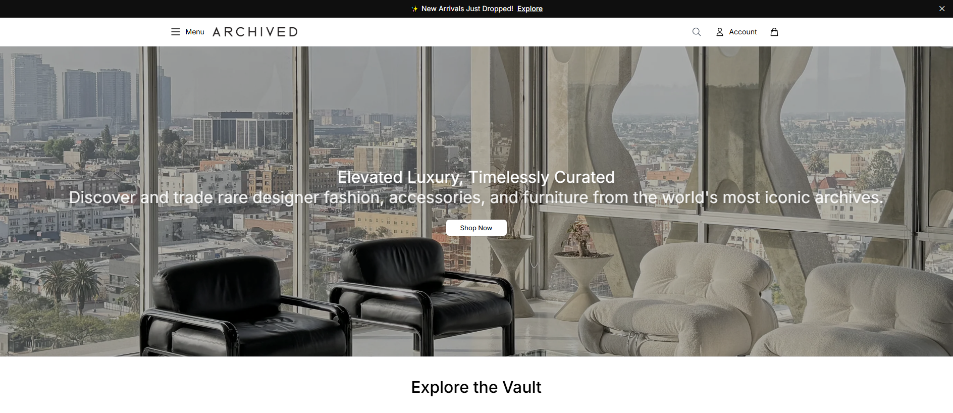 Stored capture of archivedselect.shop