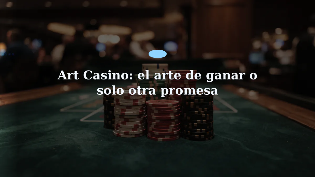 Art Casino: el arte de ganar o solo otra promesa