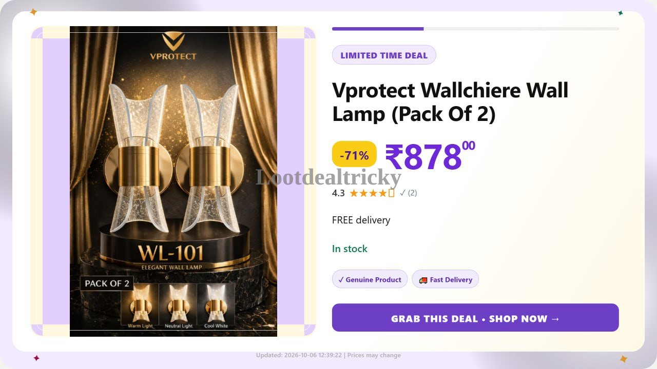   vprotect Wallchiere Wall – Just ₹878 | Loot Ka Maal
