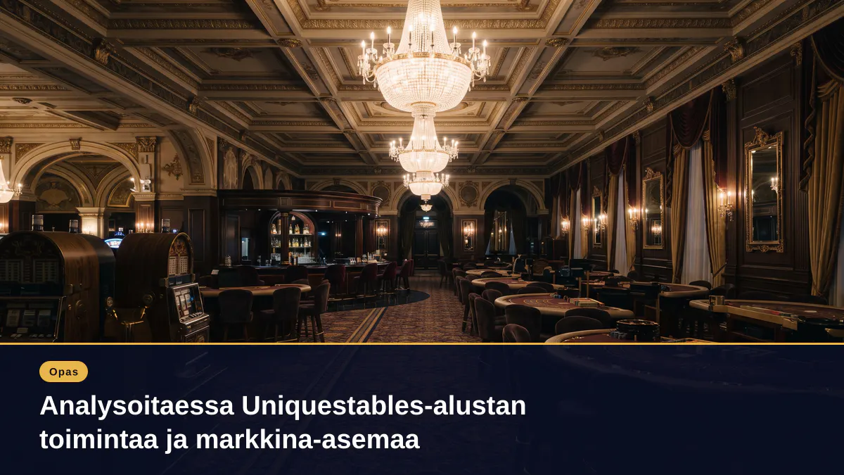 Analysoitaessa Uniquestables-alustan toimintaa ja markkina-asemaa