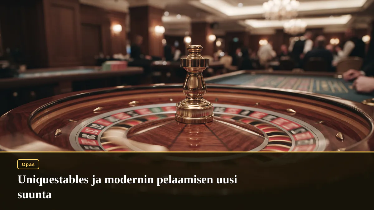 Uniquestables ja modernin pelaamisen uusi suunta