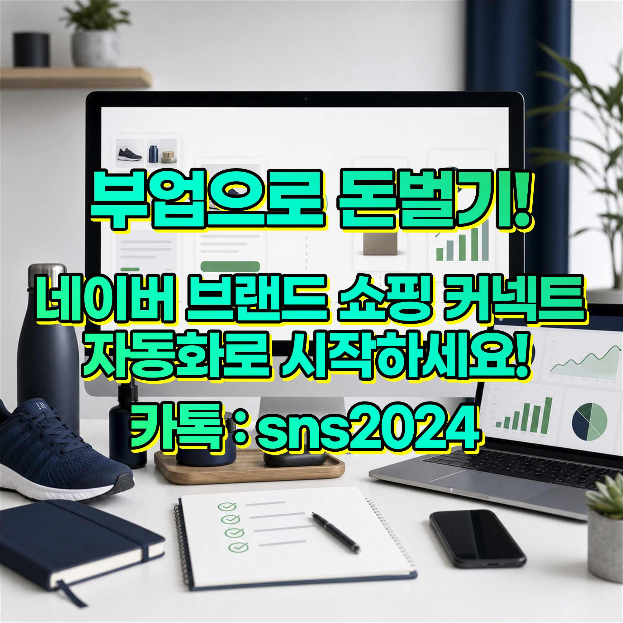 쇼핑커넥트 자동화프로그램 브랜드커넥트 자동화프로그램 부업추천 시작 가이드