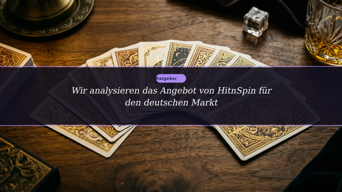 Wir analysieren das Angebot von HitnSpin für den deutschen Markt