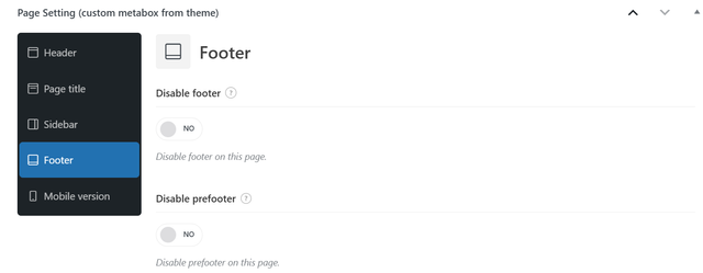 footer