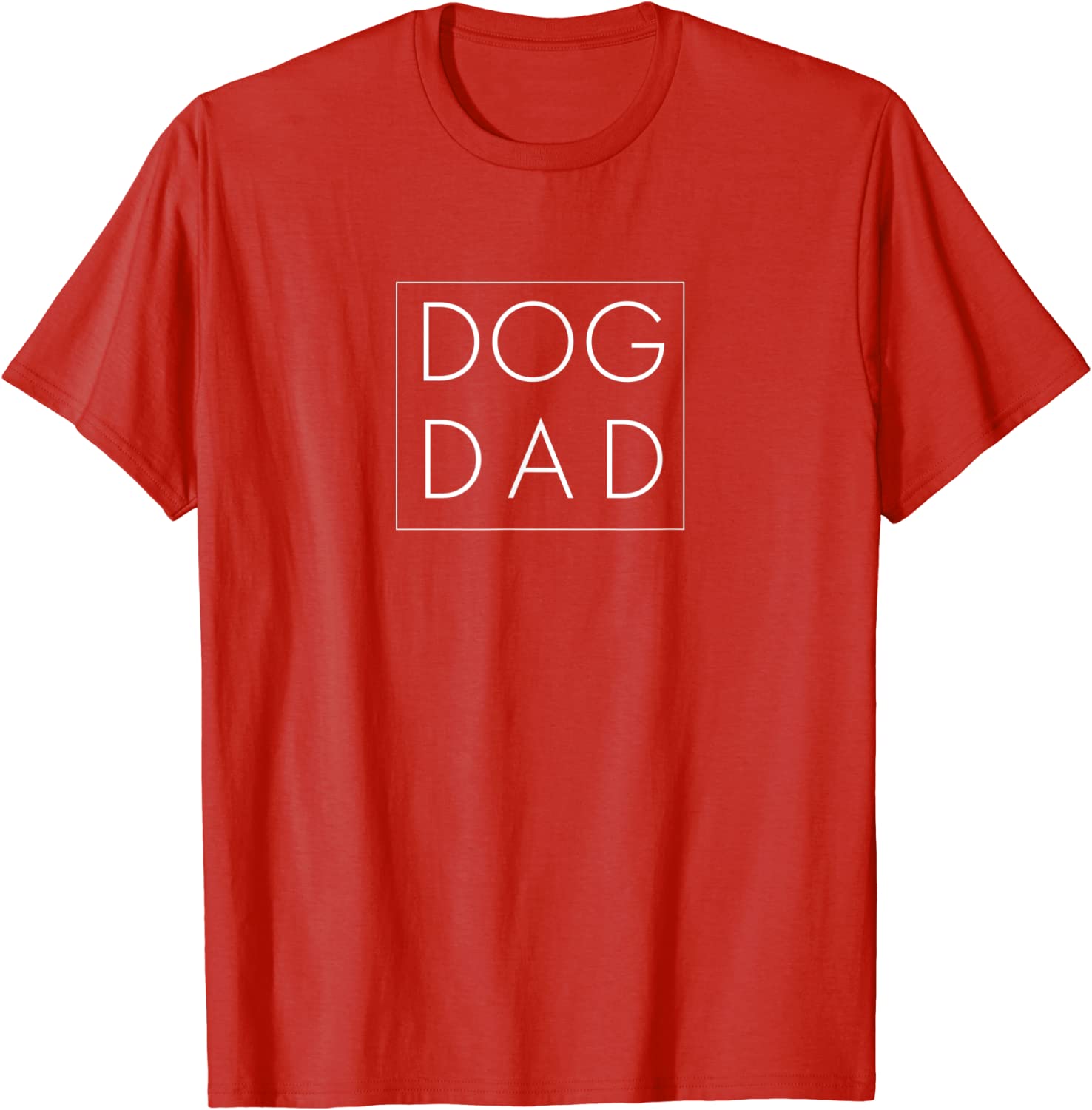 Dad Joke Design Funny Dog Dad Modern Fathers Day Unisex T-Shirt