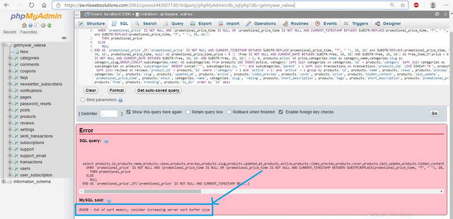 sql