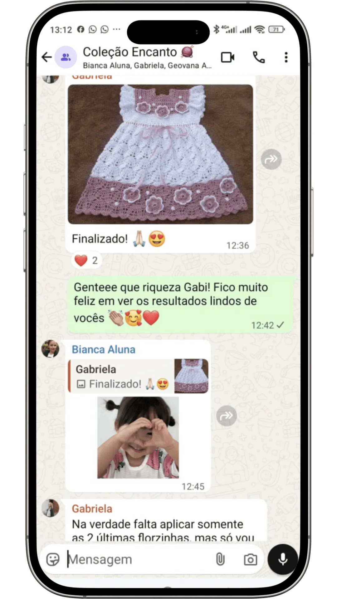 Depoimento de aluna 2