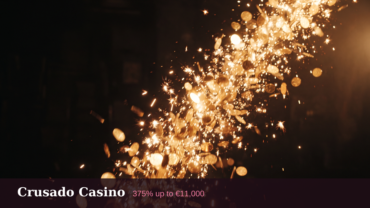 Crusado Casino � welcome bonus 375% up to �11,000 + 350 FS, payments: Visa, Mastercard, Paysafecard, Revolut, Bitcoin
