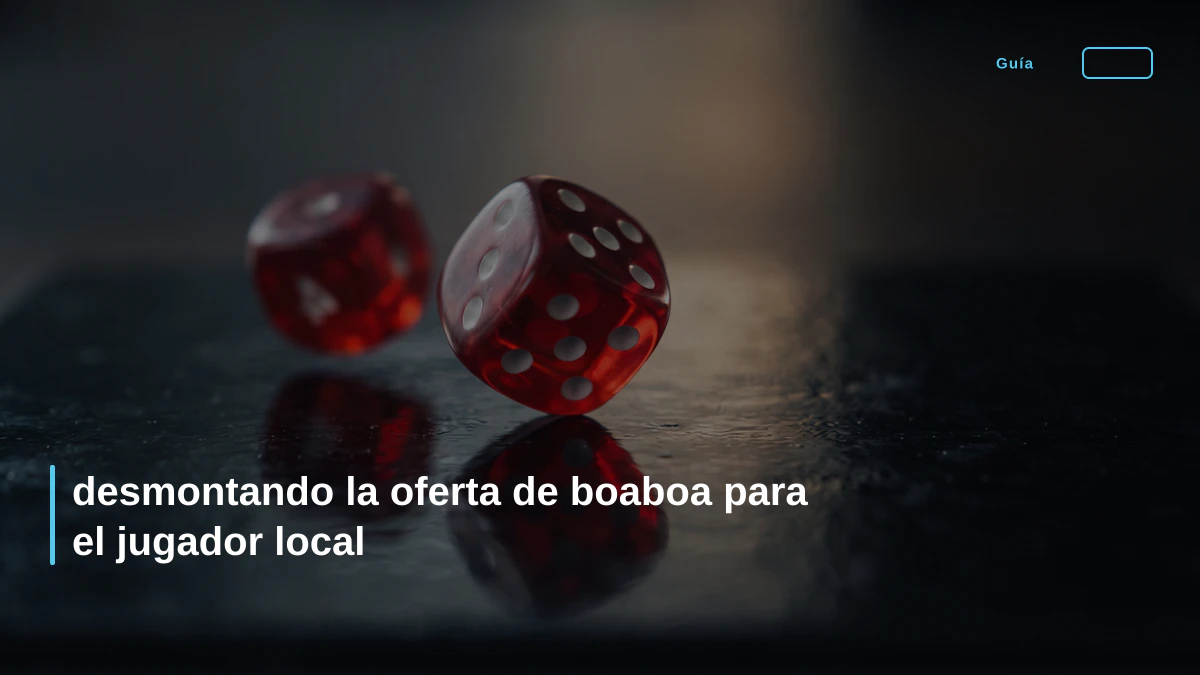 desmontando la oferta de boaboa para el jugador local