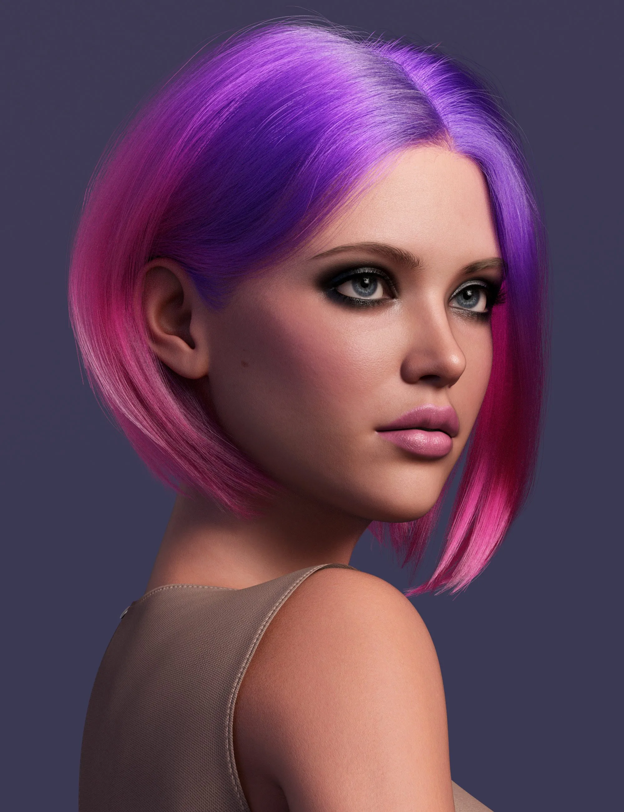 dForce Strand-Based Early Summer Bob Hair Color Expansionnew 