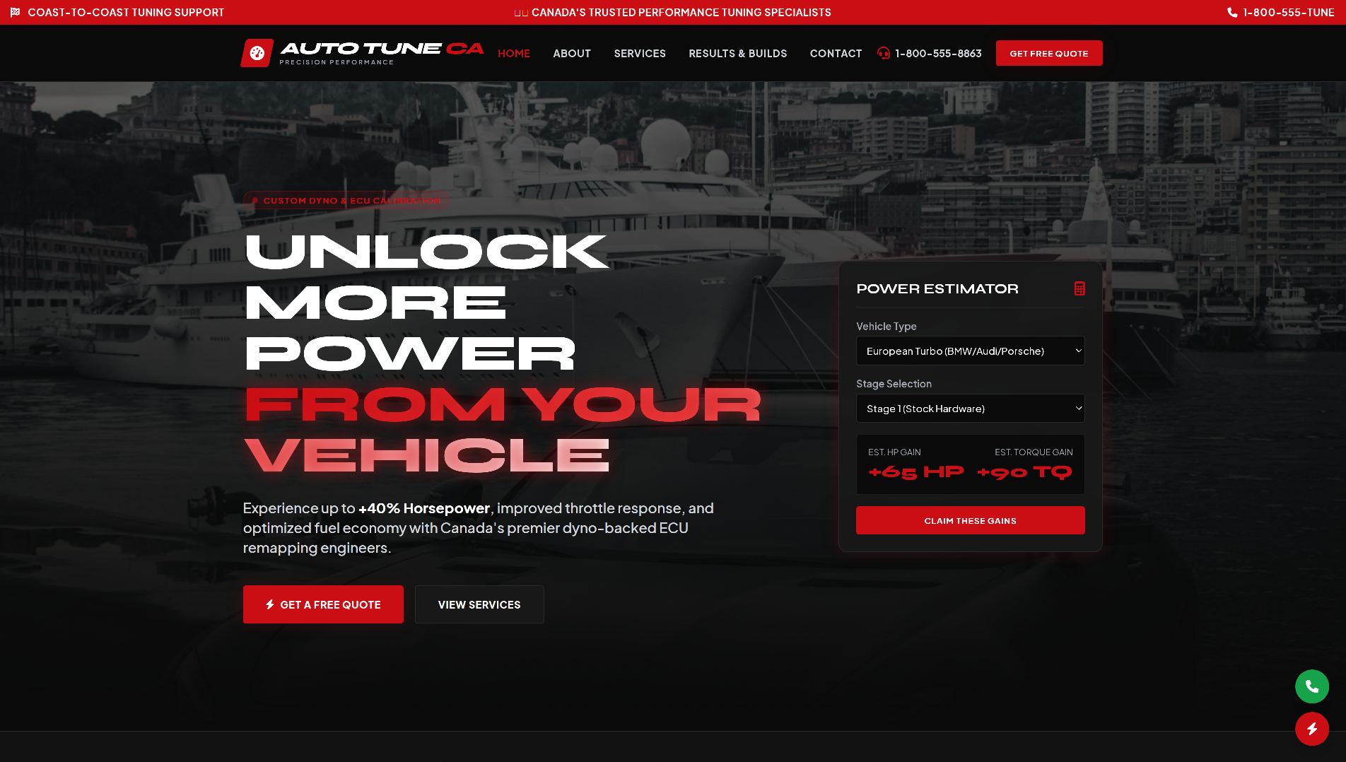 Forensic screenshot of autotunecanada.com showing the phishing page layout