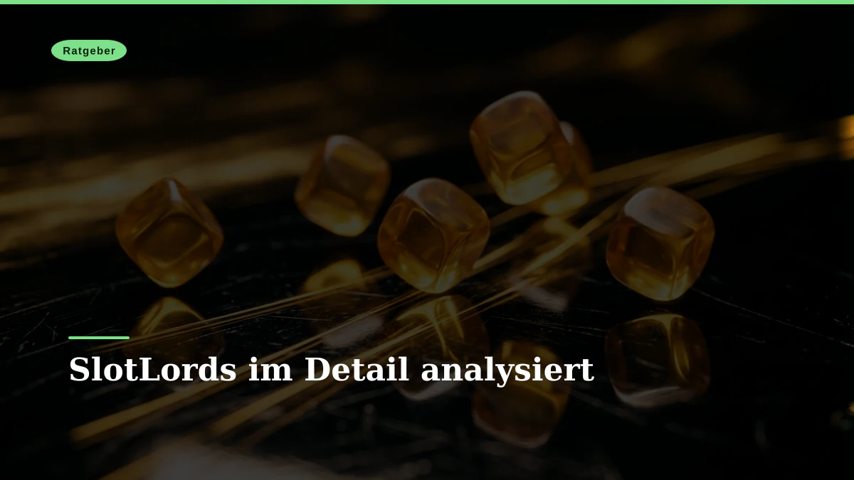 SlotLords im Detail analysiert