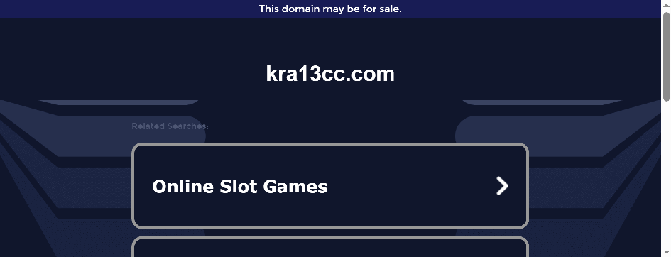 Screenshot of kra13cc.com