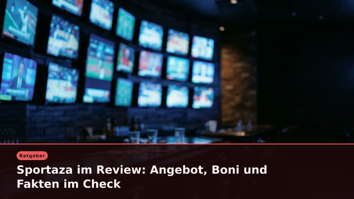 Sportaza im Review: Angebot, Boni und Fakten im Check