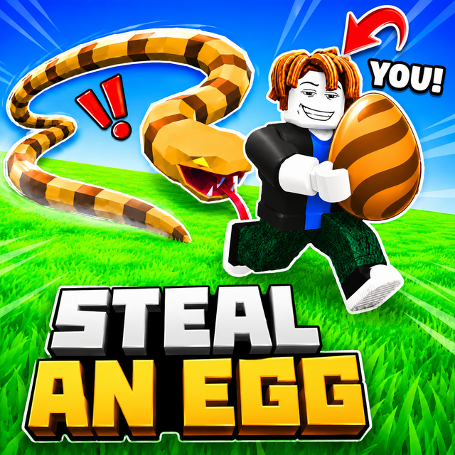 Steal an Egg Logo