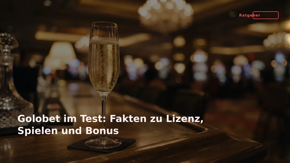 Golobet im Test: Fakten zu Lizenz, Spielen und Bonus