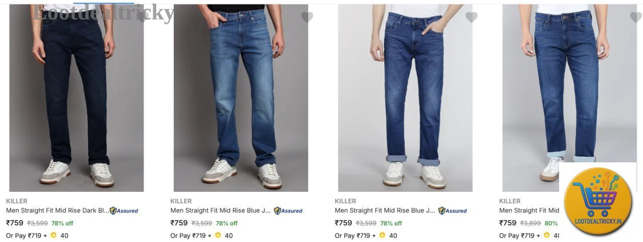 Killer Jeans Starts | Lowest Price Deal