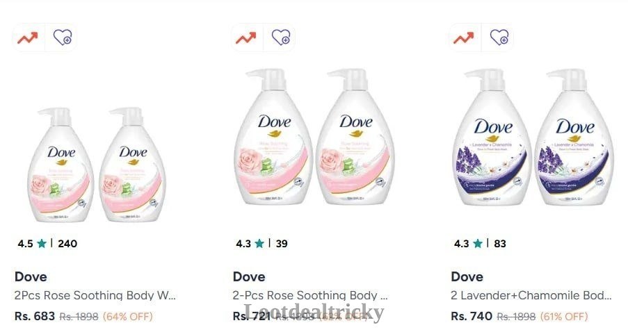 Dove Body Wash – Lowest Price Get 50% OFF Today