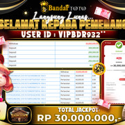 BANDARTOTO JACKPOT PG-WILD BOUNTY SHOWDOWN  30 JUTA DIBAYAR LUNAS,-