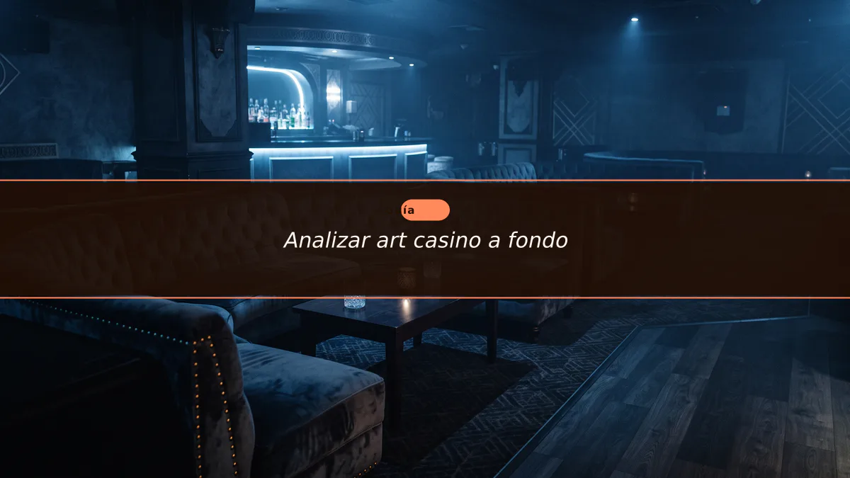 Analizar art casino a fondo