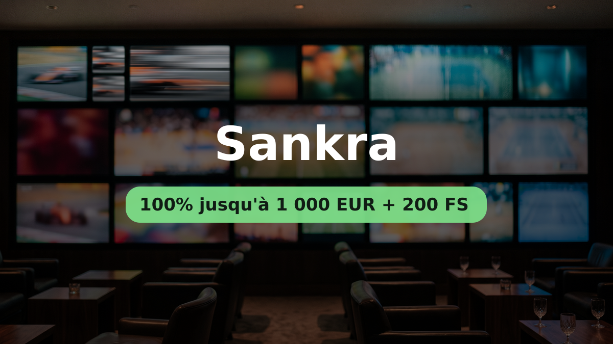 Sankra casino — bonus de bienvenue 100% jusqu'à 1 000 EUR + 200 FS, paiements: Visa, Mastercard, Skrill, Neteller, Paysafecard Sankra casino — bonus de bienvenue 100% jusqu'à 1 000 EUR + 200 FS, paiements: Visa, Mastercard, Skrill, Neteller, Paysafecard