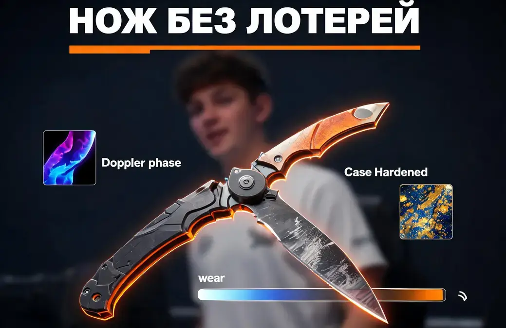 Скины ножей CS2: как выбрать модель, финиш и износ