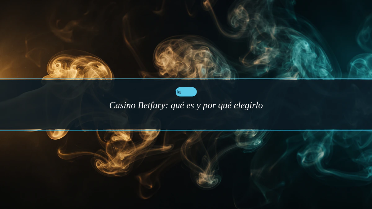 Casino Betfury: qué es y por qué elegirlo