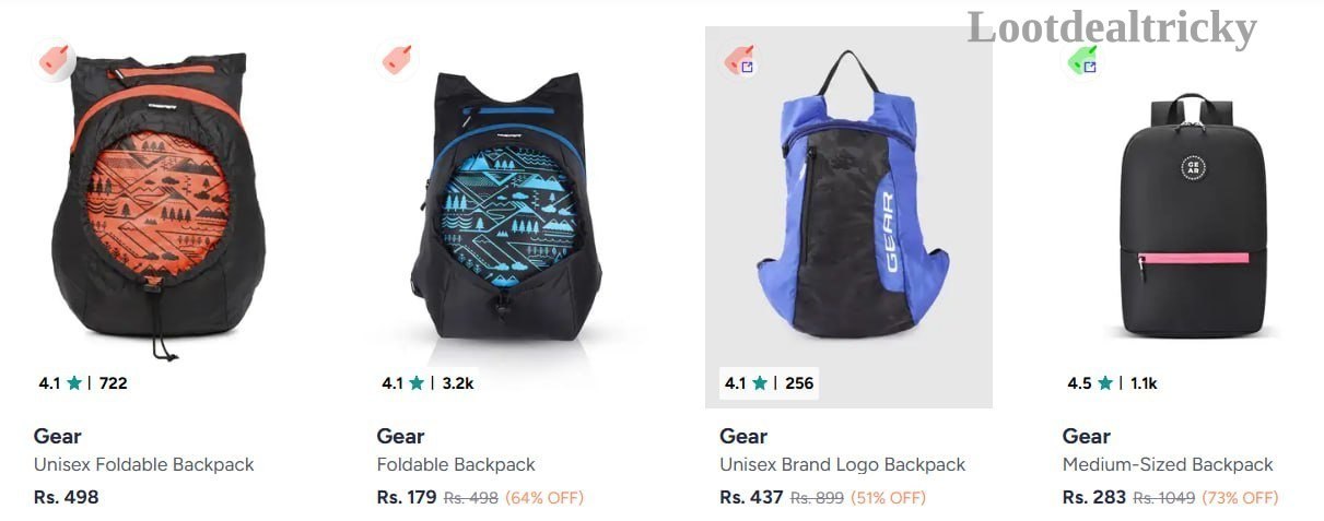 Backpacks Starts Offer Image