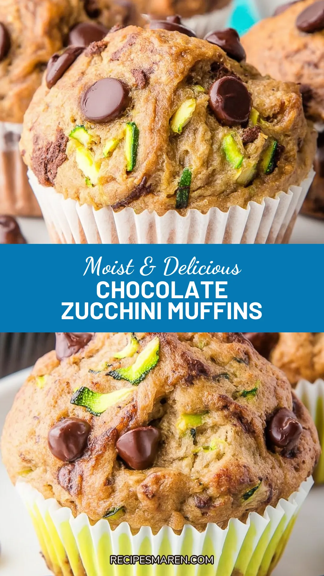 Indulge in these moist chocolate zucchini muffins that are not just delicious but also a healthier alternative for your snack cravings. Packed with the goodness of zucchini, these muffins are a great way to sneak in some vegetables while satisfying your sweet tooth. Perfect for breakfast or as a guilt-free treat, you can enjoy them any time of the day. Try out the 11 yummy variations to keep your taste buds excited. Click for the full recipe.