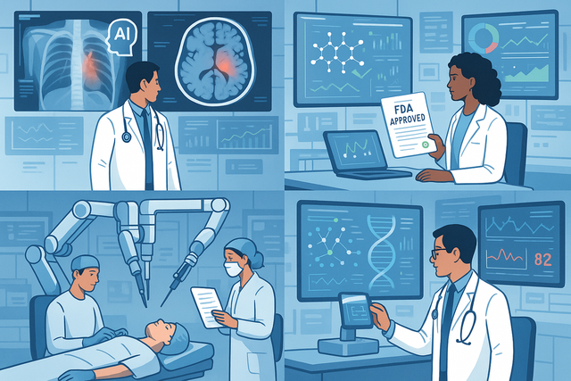 Illustration for the article: AI Healthcare Revolution: Breakthroughs Transforming Medicine in 2025