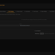 EPG Settings