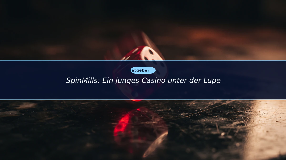 SpinMills: Ein junges Casino unter der Lupe