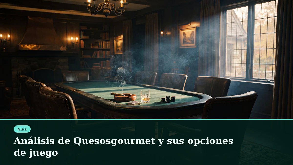 Análisis de Quesosgourmet y sus opciones de juego