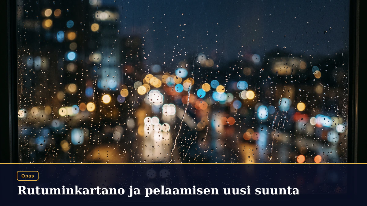 Rutuminkartano ja pelaamisen uusi suunta