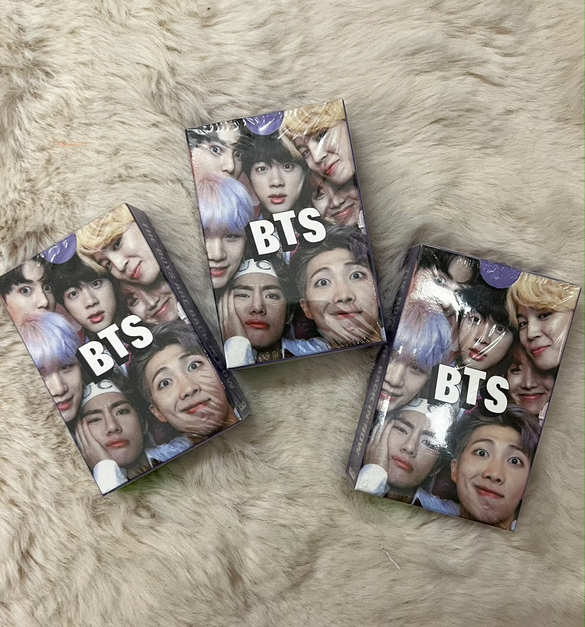 Set de Lomo Cards / Photocards BTS - OT7 Grupo Completo (Caja Coleccionable)