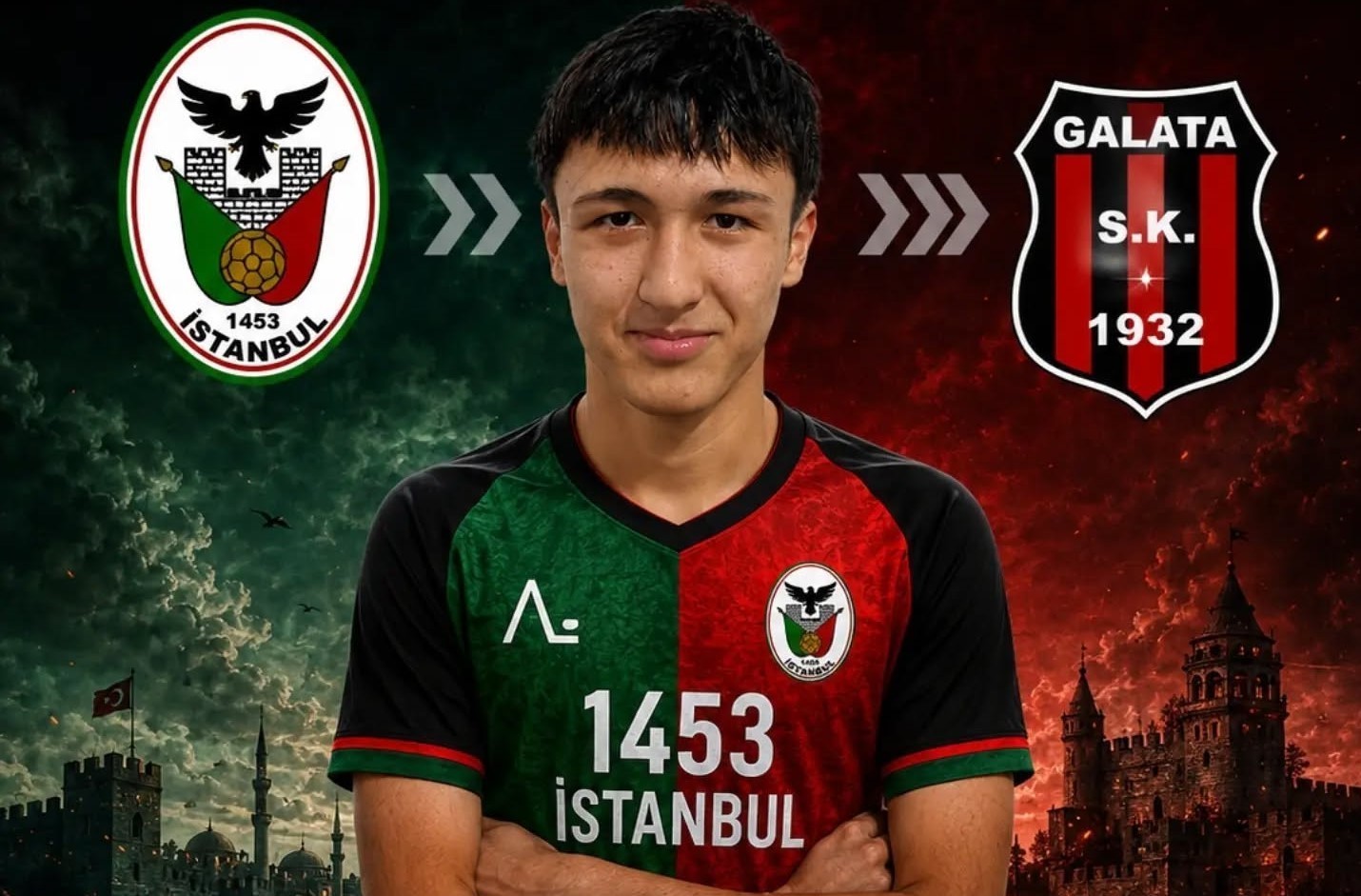 ABDULLAH ARİFOĞLU GALATA SPOR’A TRANSFER OLDU