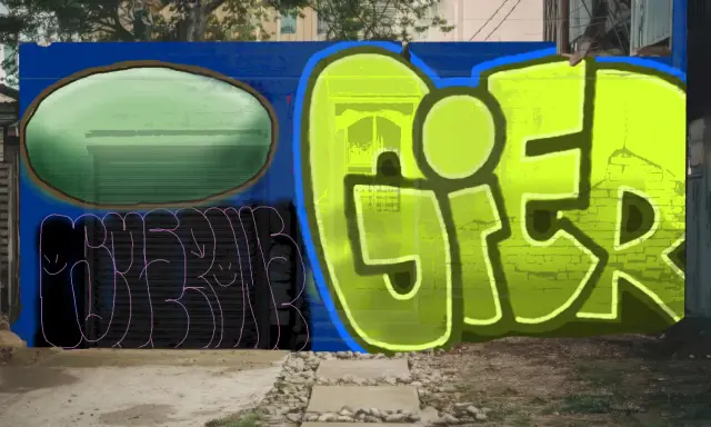 Graffiti artwork by G13R