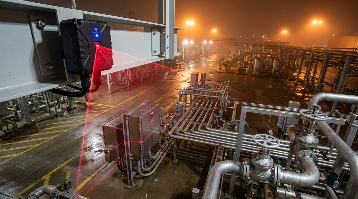 Bastet Intrinsically Safe IoT Sensor and Edge AI Monitoring in a Petrochemical Refinery