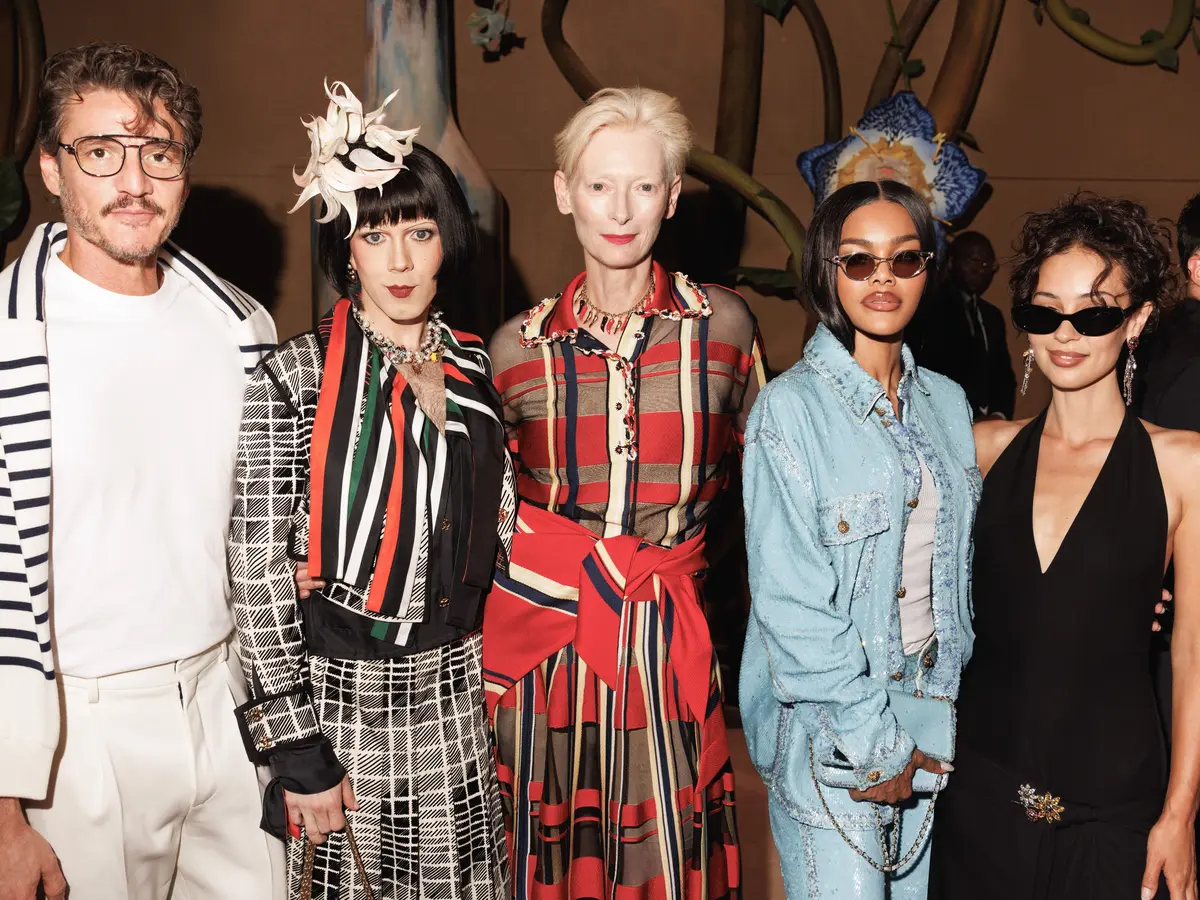 Stars Shine at Chanel's Couture Show