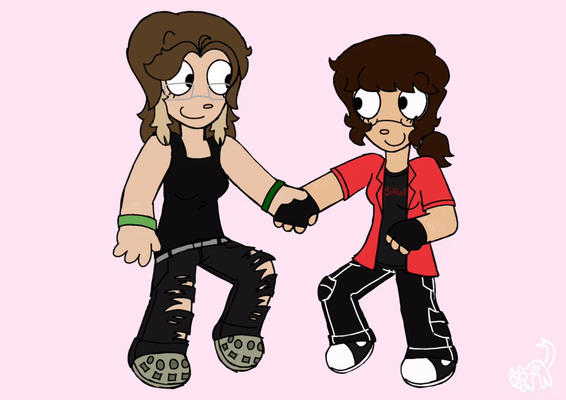 left to right: mutt, jb