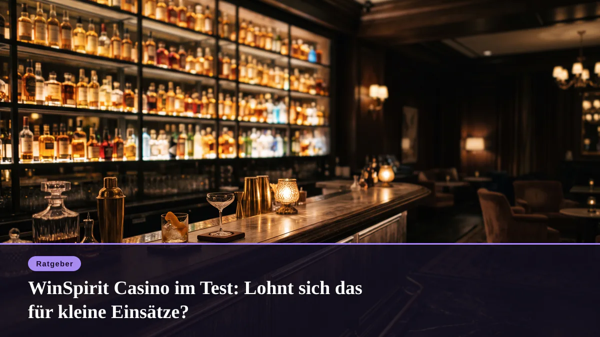 WinSpirit Casino im Test: Lohnt sich das für kleine Einsätze?