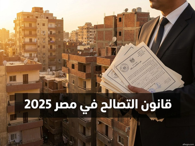 قانون التصالح في مصر لعام 2027