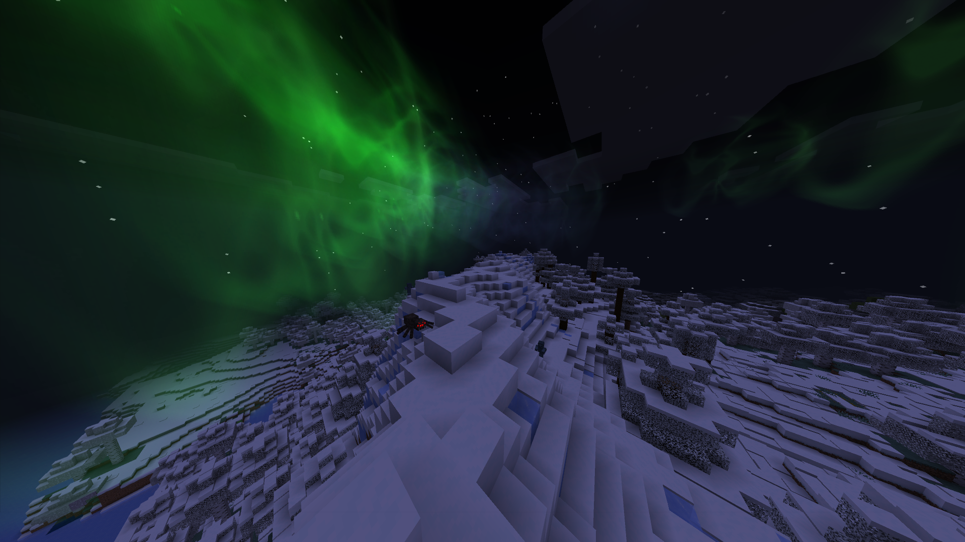 Aurora in the night sky 1