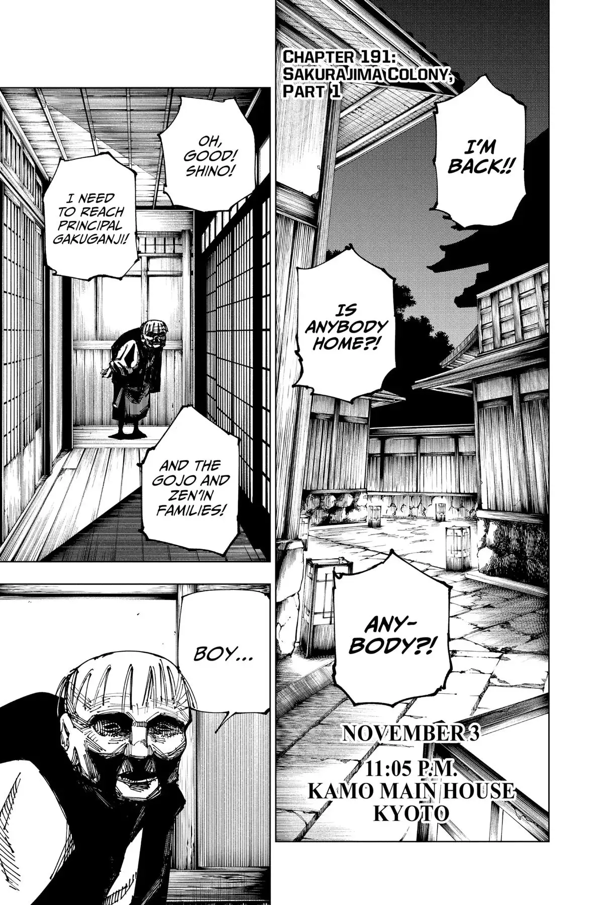Read Jujutsu Kaisen Chapter 191 English - Page 5