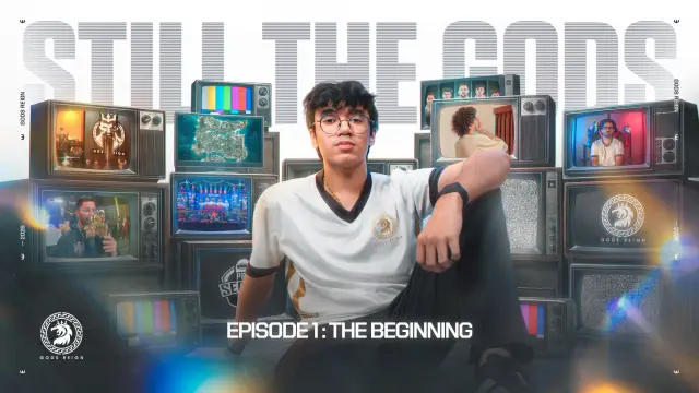 Esports Documentary YouTube Thumbnail Template - Retro CRT TV Style