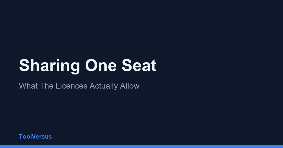 Sharing One Seat