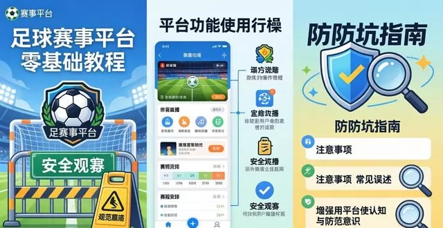 新手必看！正规足球赛事平台使用方法与避坑技巧