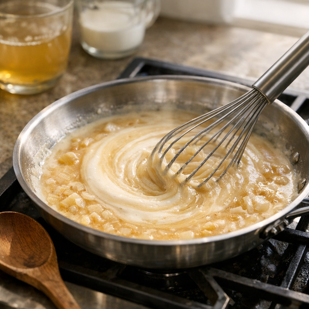 creamy chicken comfort dinner ingredients